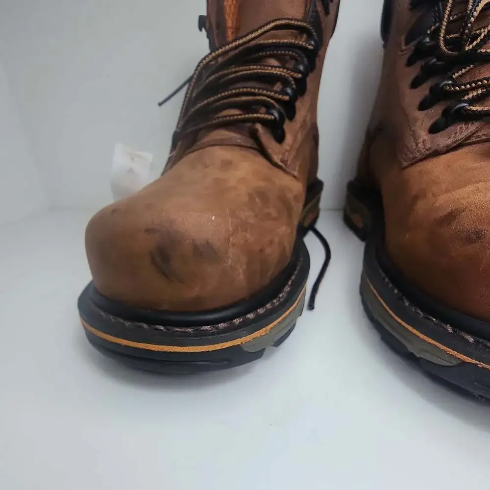 Hawx Composite Toe Work Boots, Men Size 9.5D